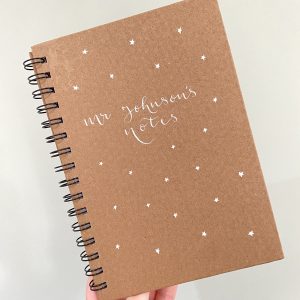Personalised teacher notebook