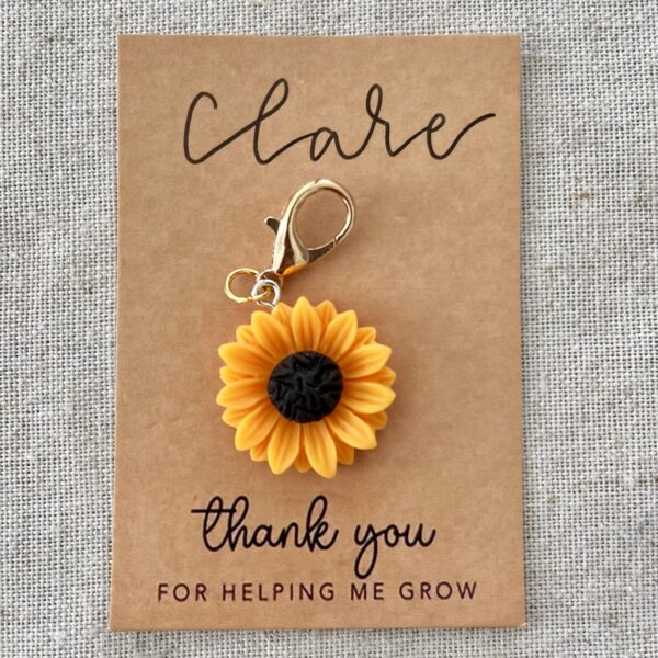 Personalised thank you for helping me grow