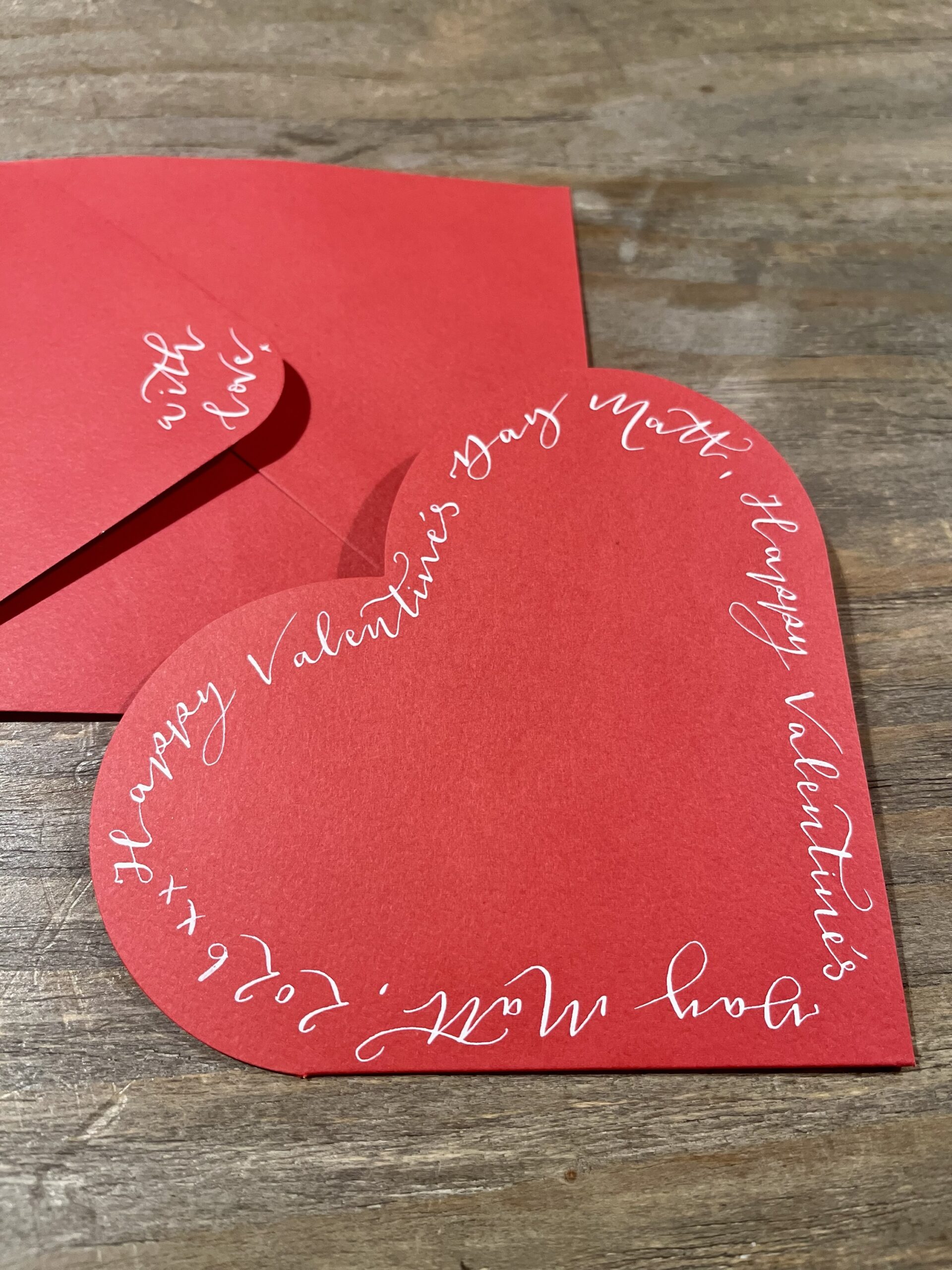 Valentines Card - Handwritten