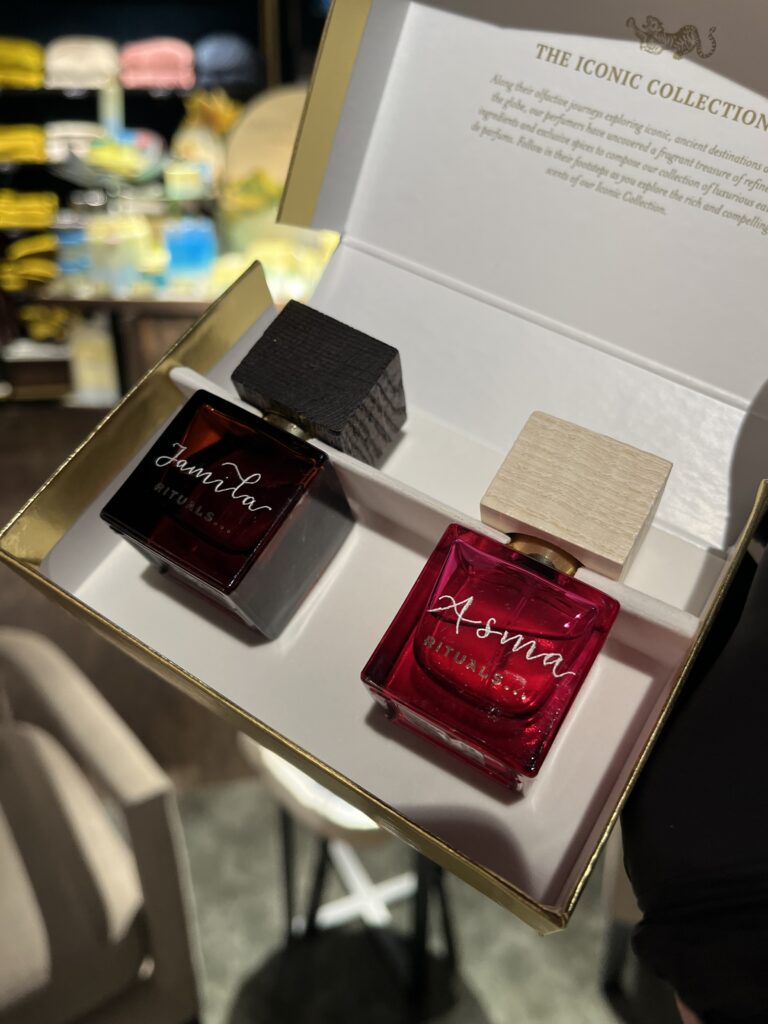 Live event engraving for Rituals at The Trafford Centre