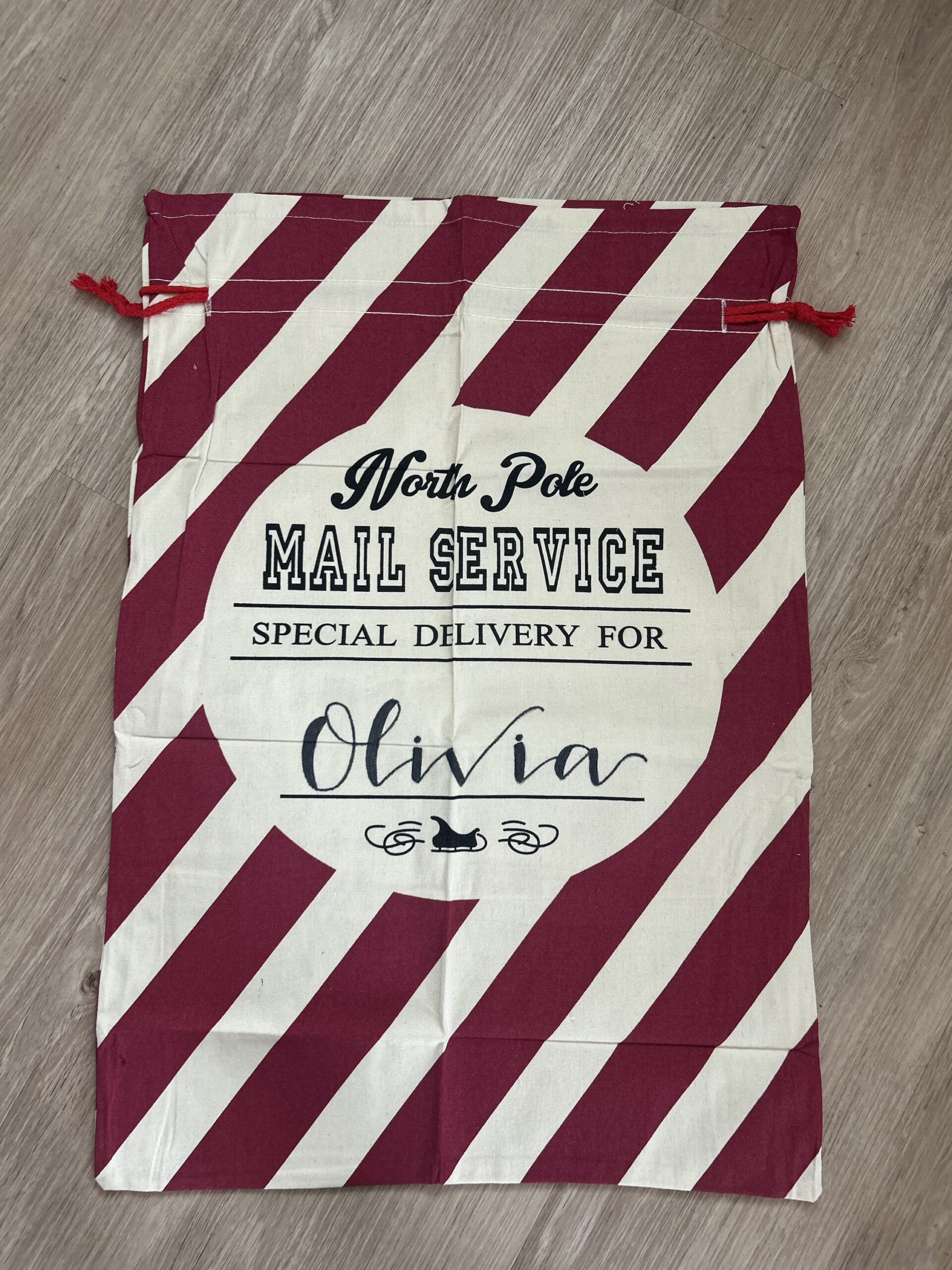 Personalised Santa Sack - Design 2 - Image 2