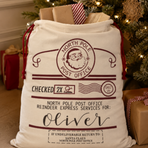 Personalised Santa Sack - Design 1