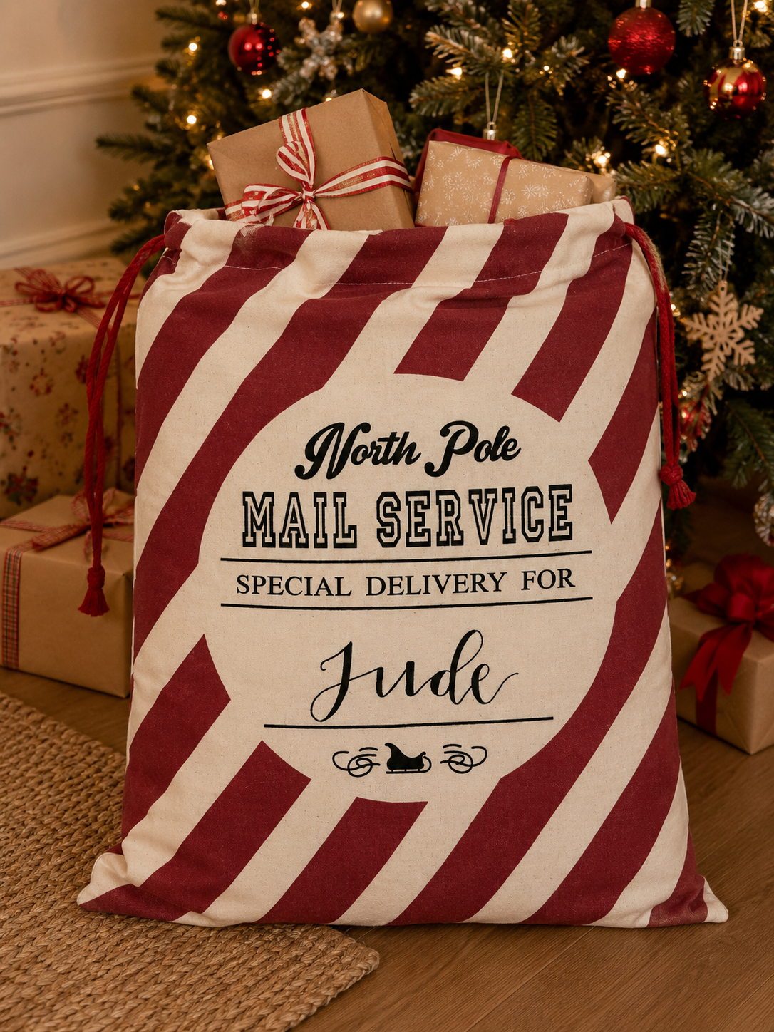 Personalised Santa Sack - Design 2