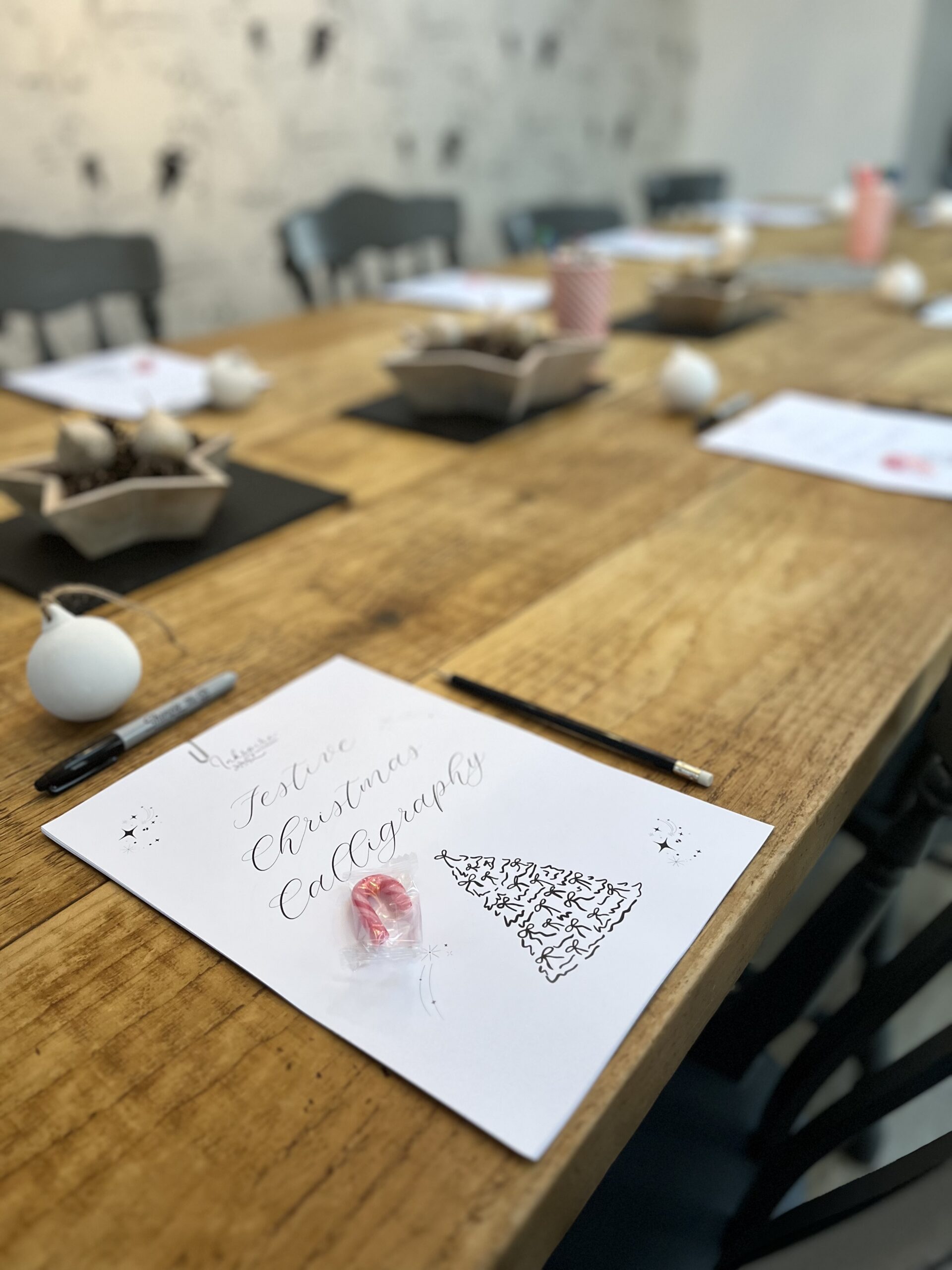 Christmas Calligraphy Workshop - 26/11/2026